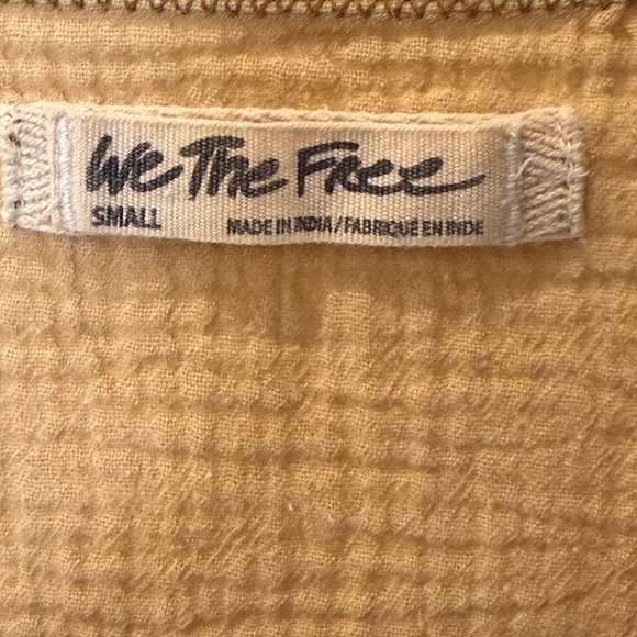 We The Free Summer Daydream Oversized Cotton Button Down Top Small NWOT - Picture 12 of 14